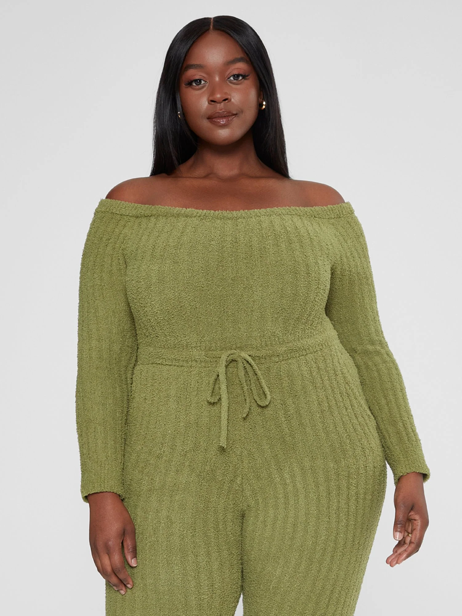 The Cuddle Off-The-Shoulder Jumpsuit - Image 3