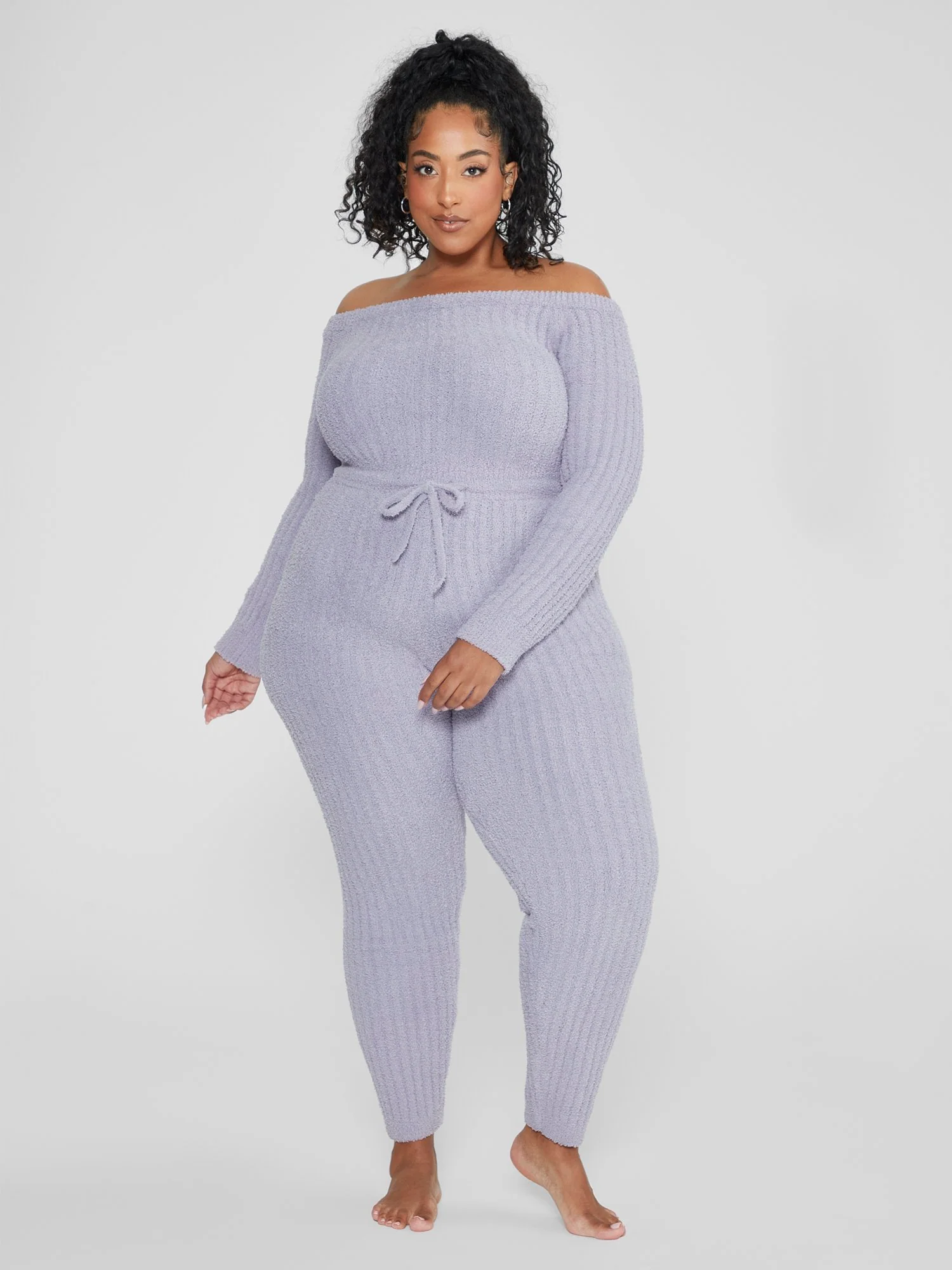 The Cuddle Off-The-Shoulder Jumpsuit - Image 7