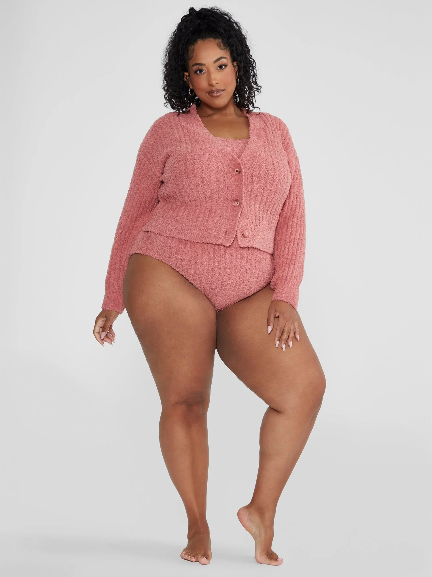 The Cuddle Ribbed Knit Cardigan - Image 5
