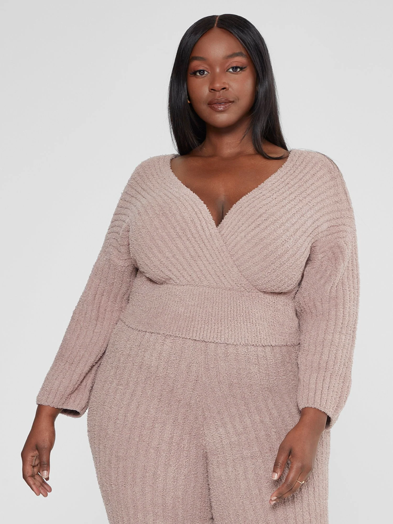 The Cuddle Ribbed Knit Top - Image 2