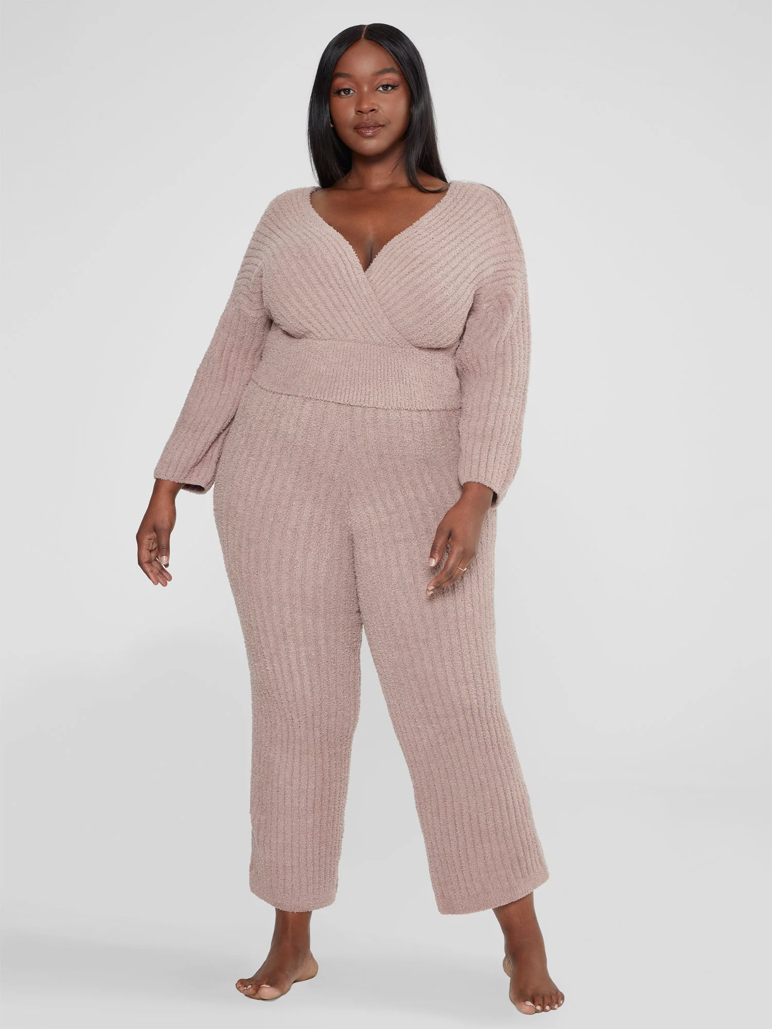 The Cuddle Ribbed Knit Top - Image 3