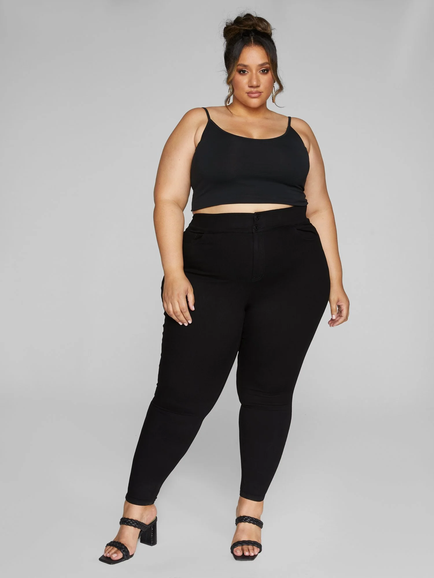 The Limitless Jegging in Black - Short Inseam - Image 3