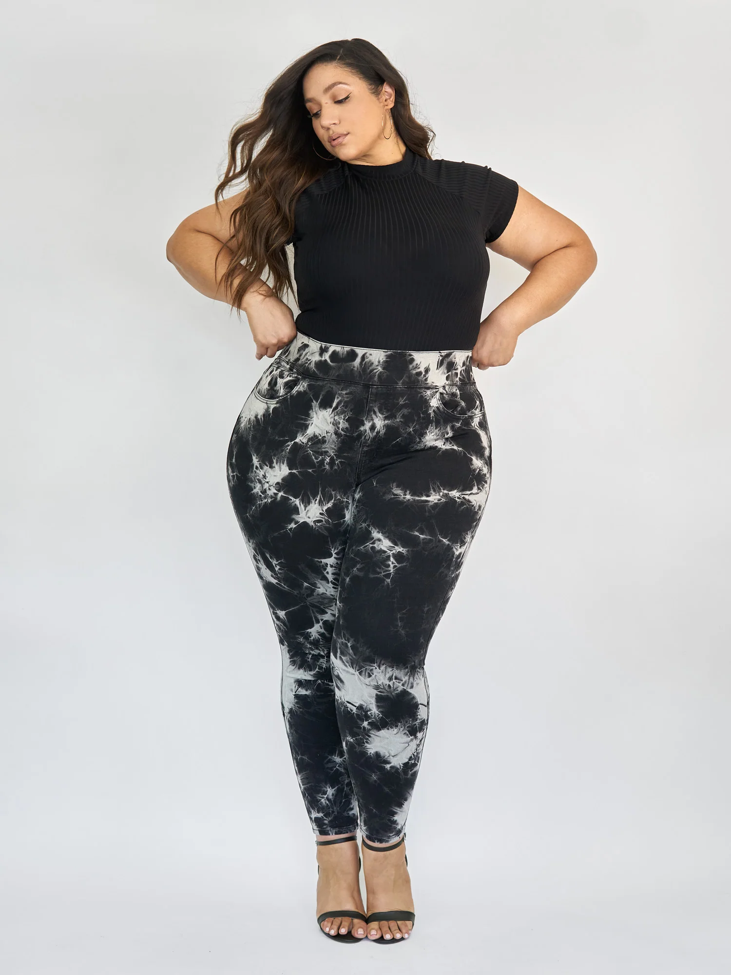 Tie Dye High-Rise Jeggings - Image 2