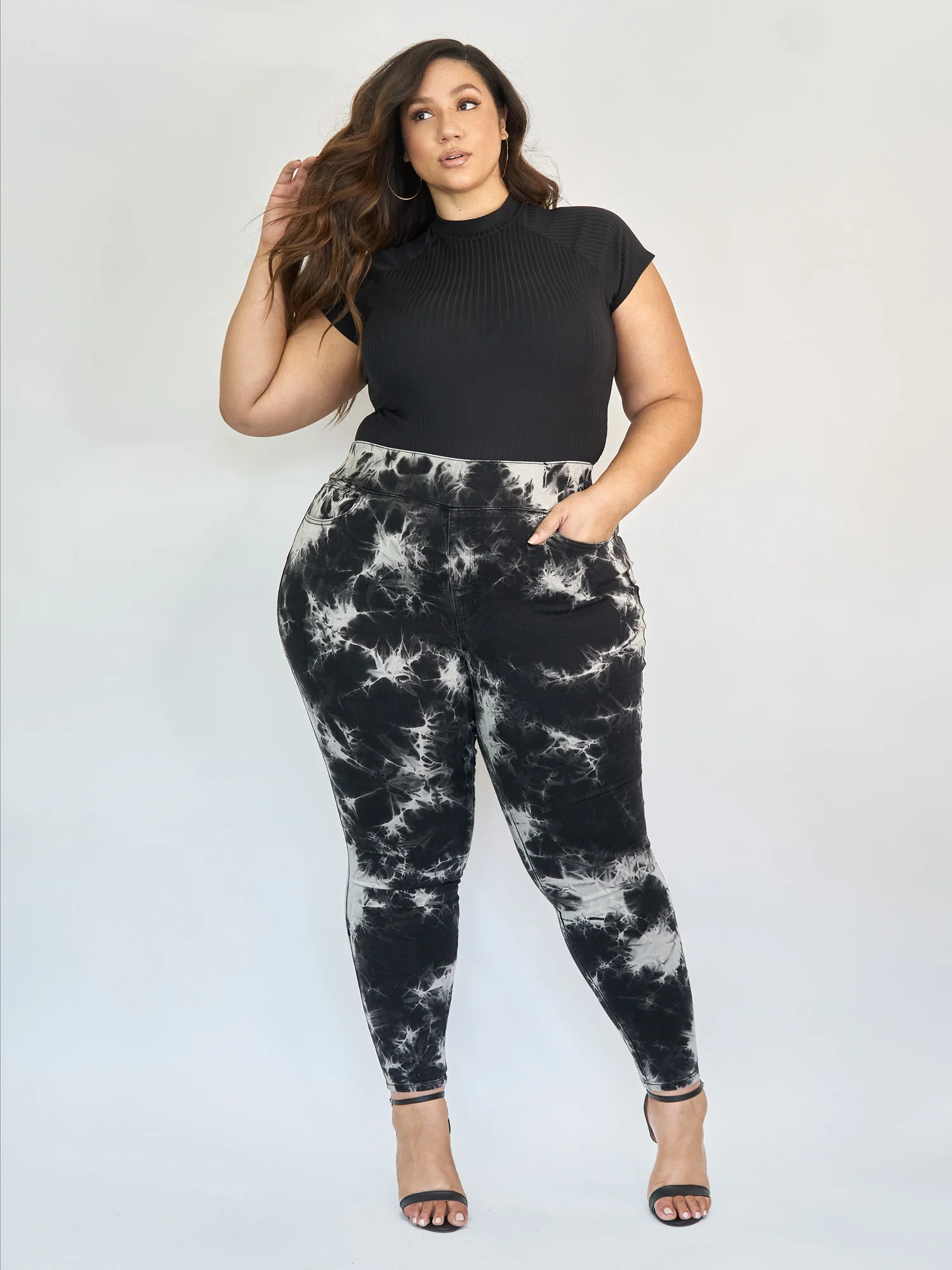 Tie Dye High-Rise Jeggings - Image 4