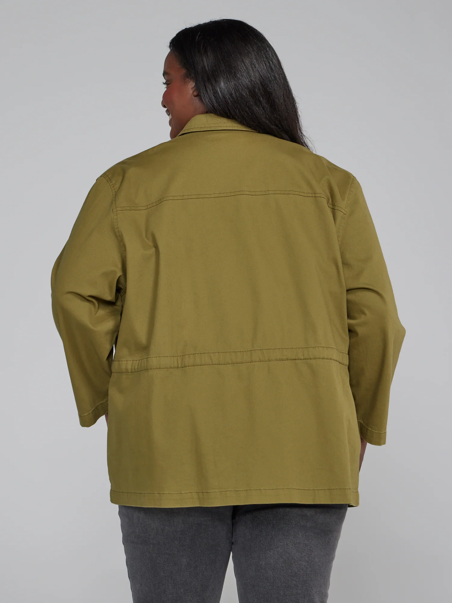 Tie-Waist Utility Jacket - Image 3