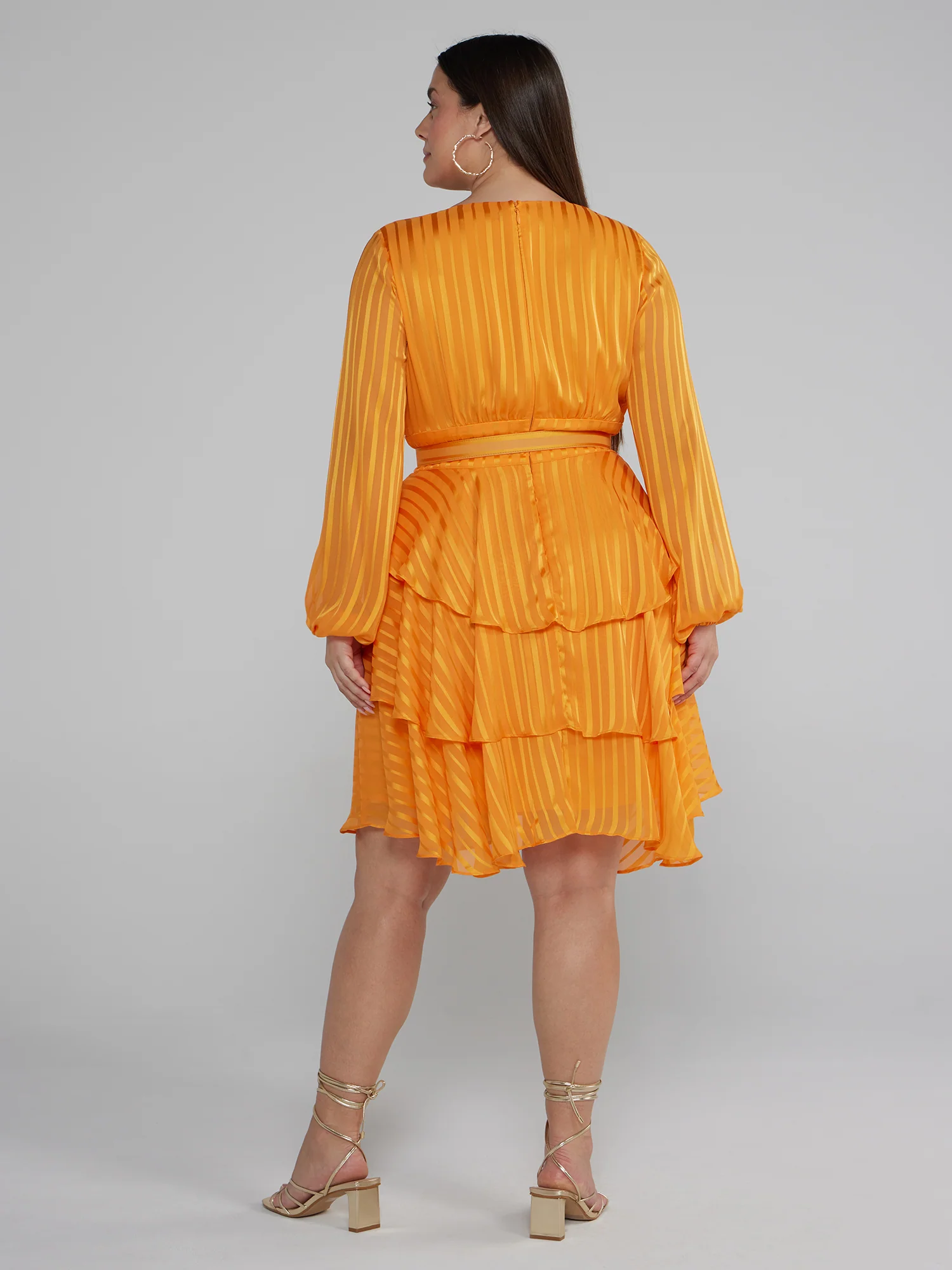 Tiered Belted Dress - Image 3