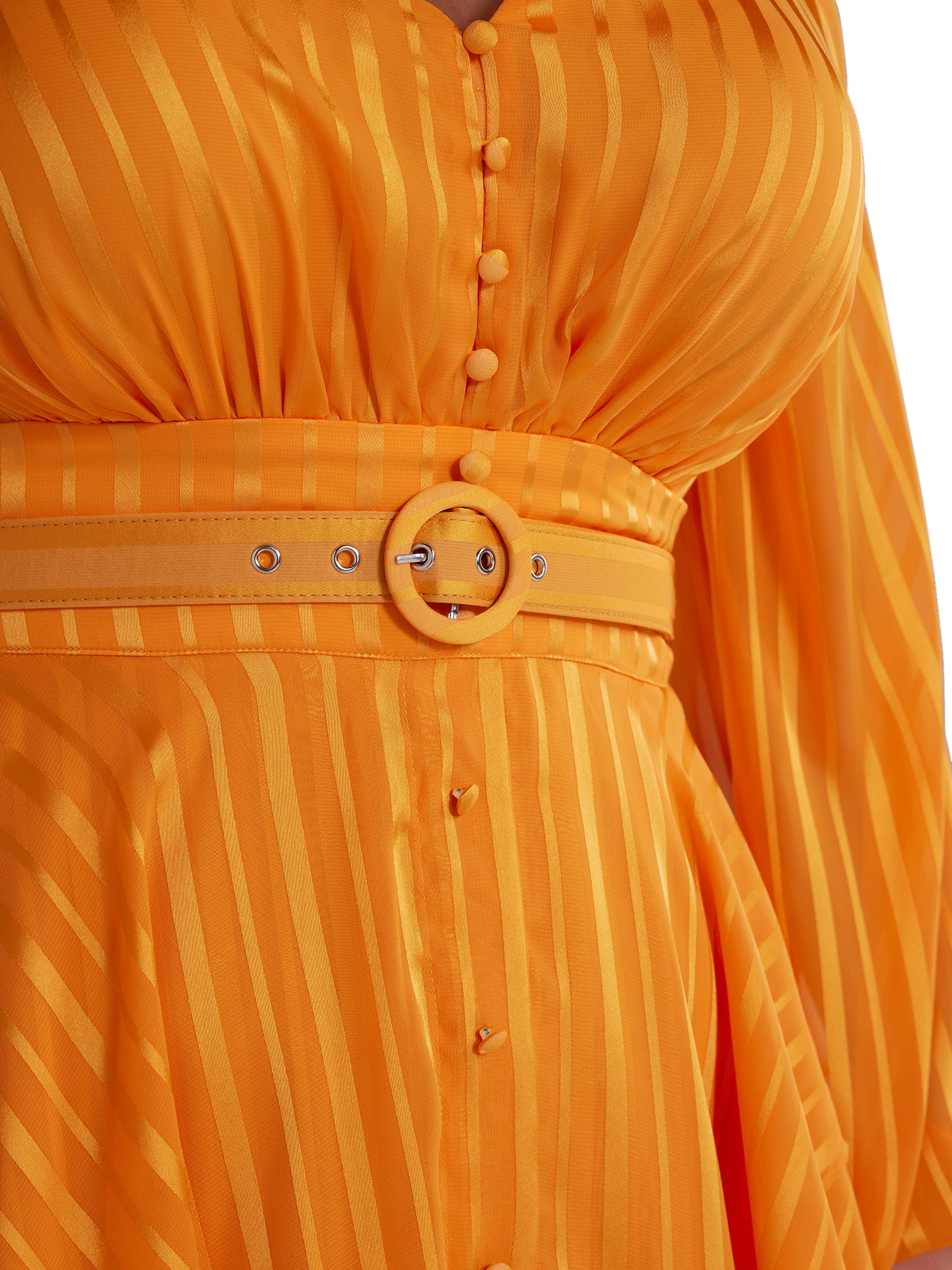 Tiered Belted Dress - Image 4