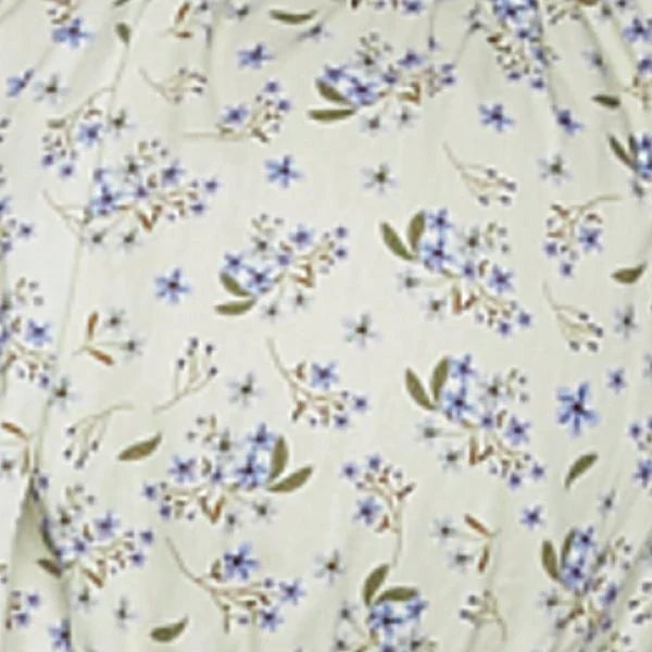 Tierra Floral Print Peplum Top - Image 6