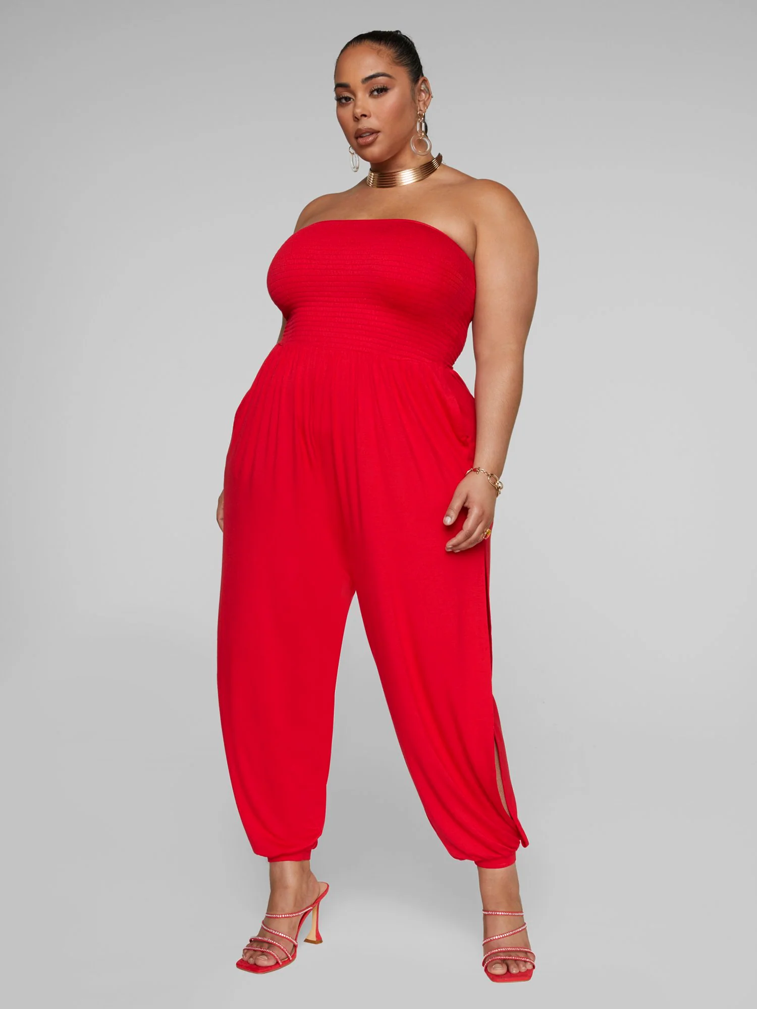 Trinity Side Slit Leg Jumpsuit - Image 19