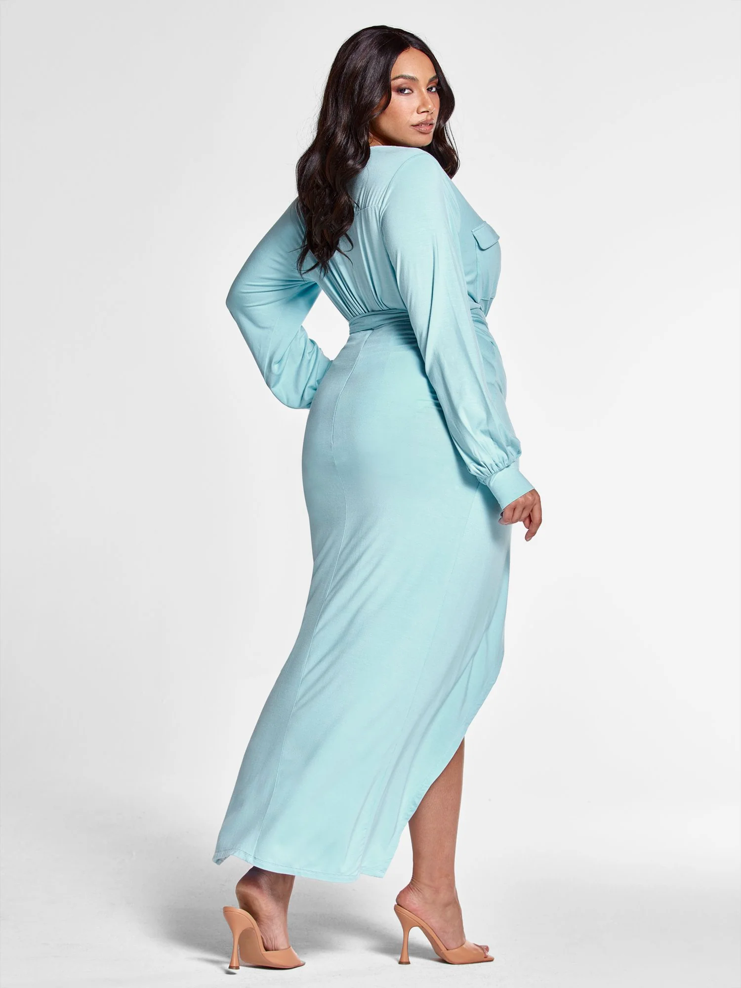 Trish Wrap Maxi Skirt - Image 5
