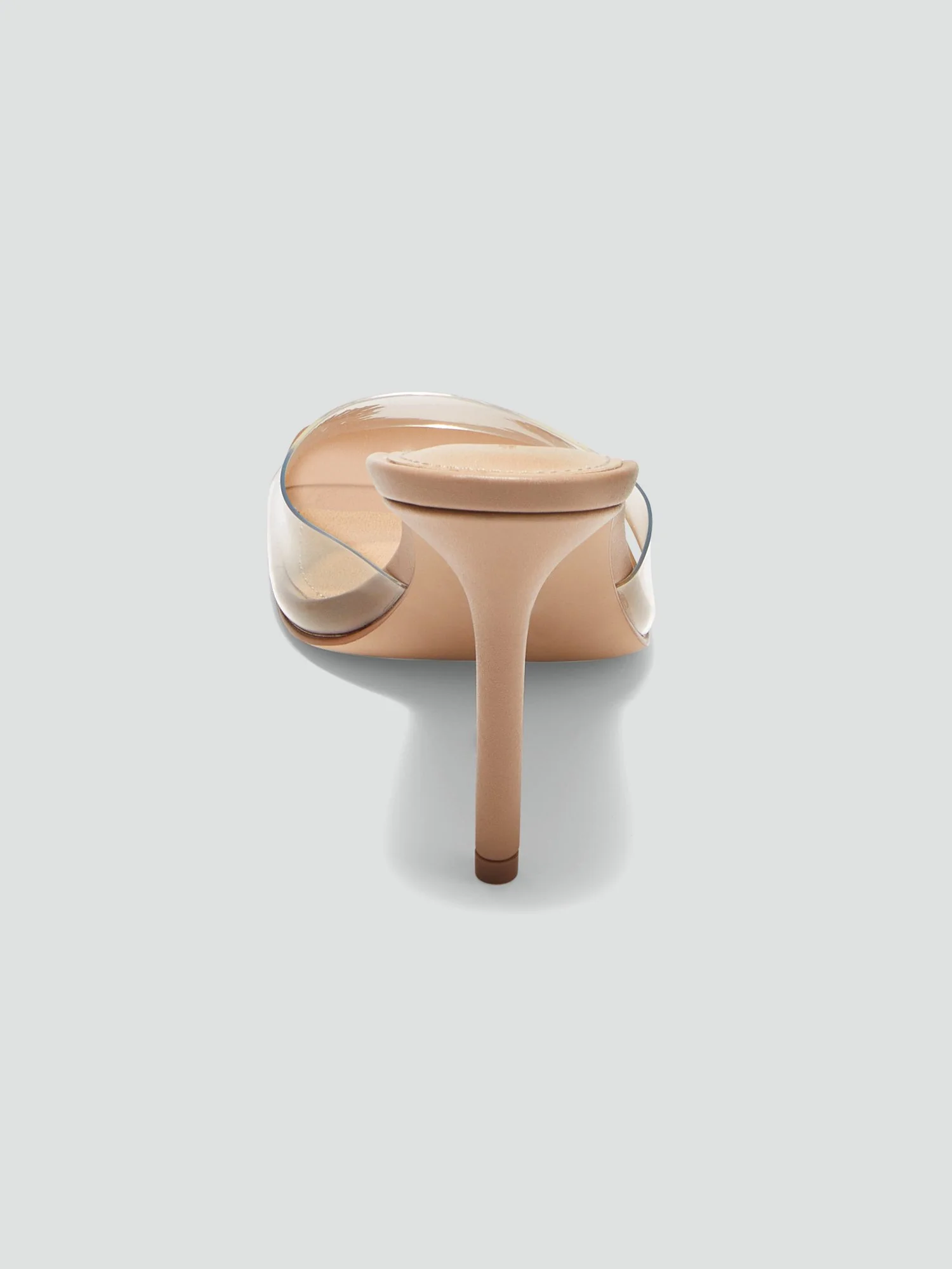 Valentina Clear Open Back Sandals - Image 2