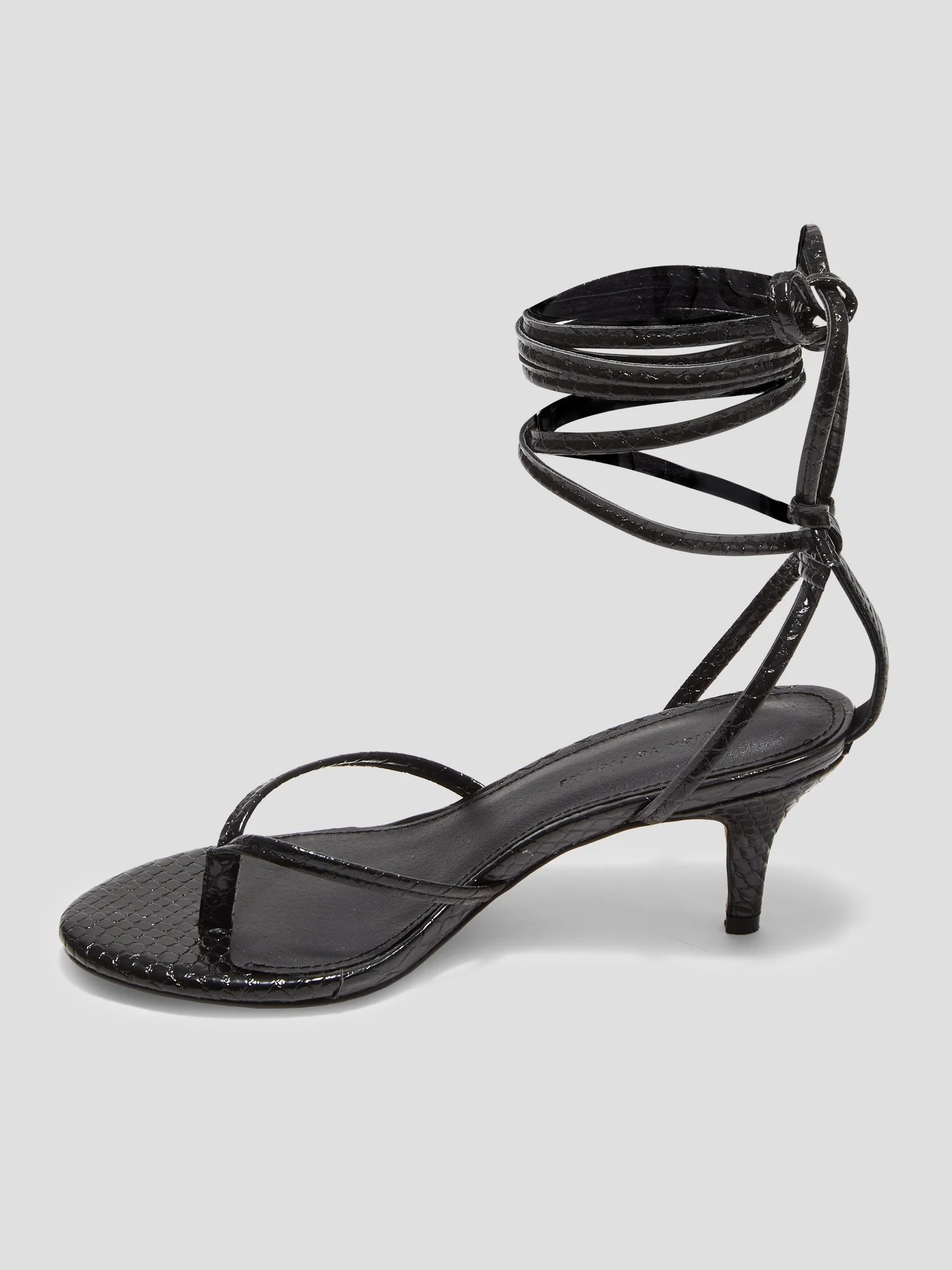 Victoria Thong Heels with Ankle Strap - Image 4