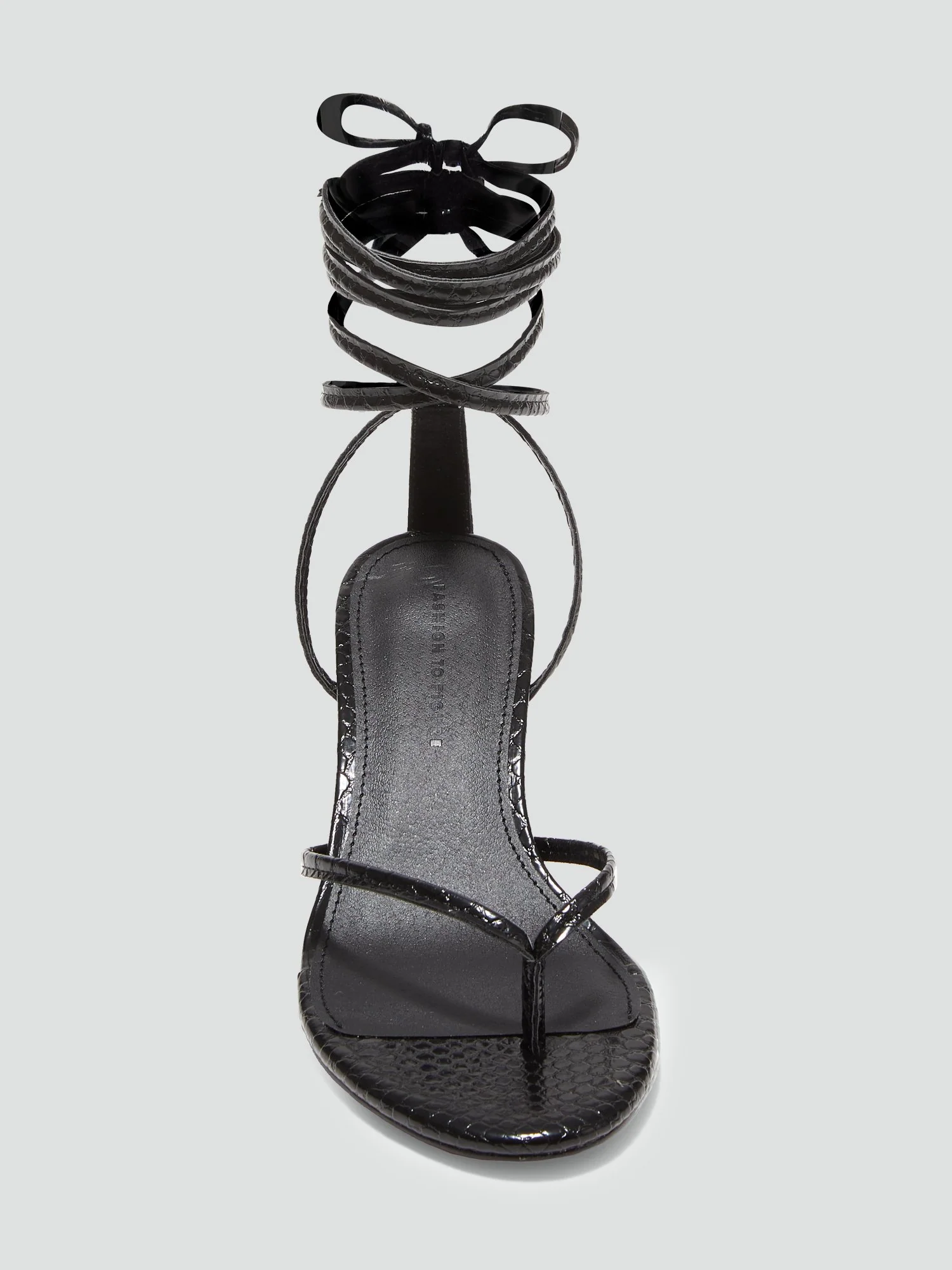 Victoria Thong Heels with Ankle Strap - Image 6