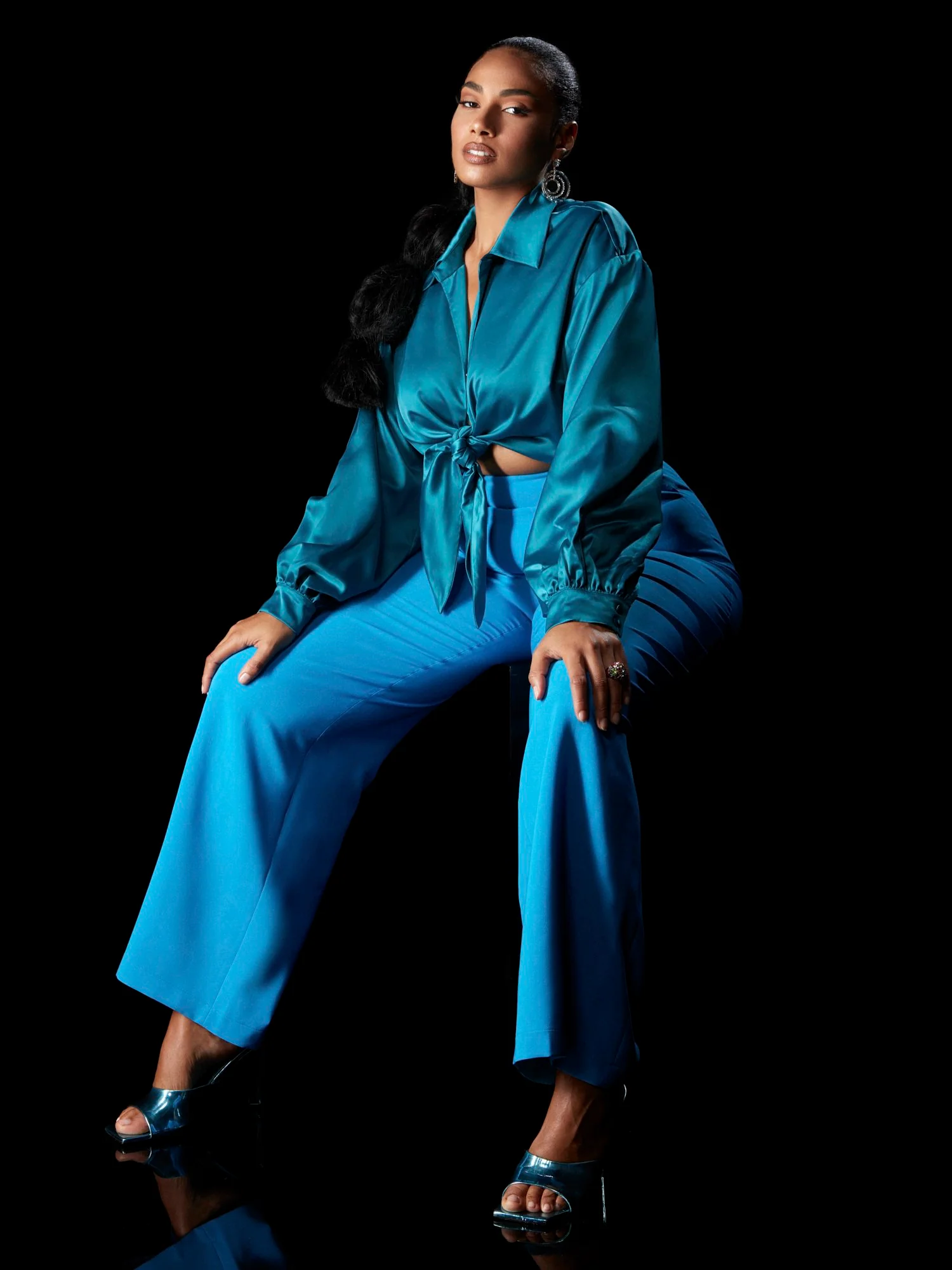 Violeta Wide Leg Pants - Image 6