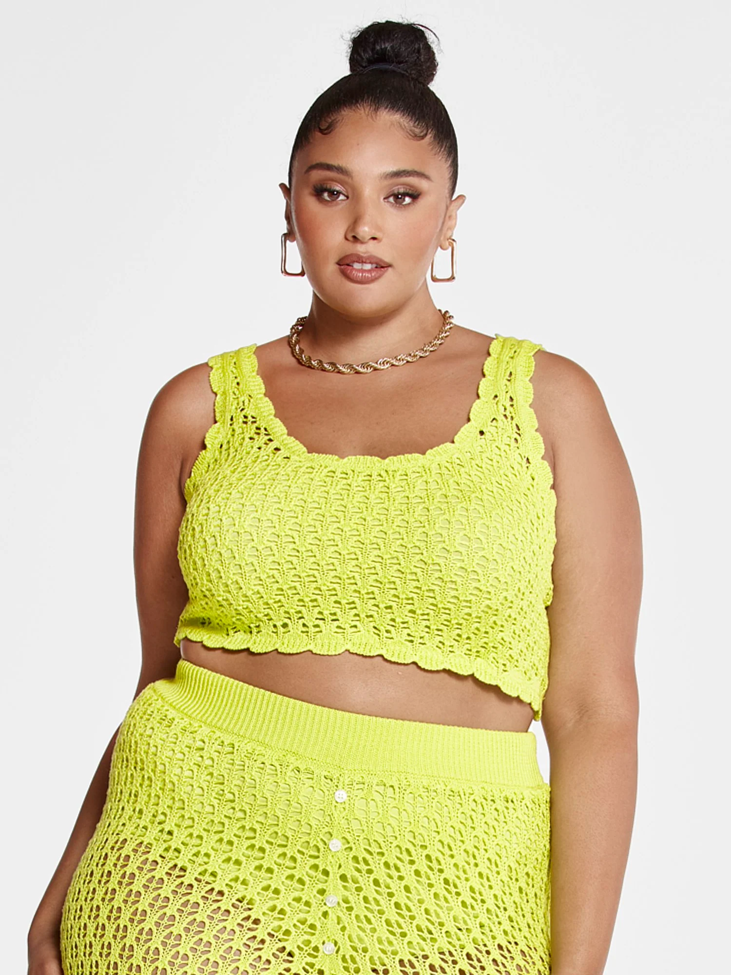Vonetta Crochet Tank Top - Image 2