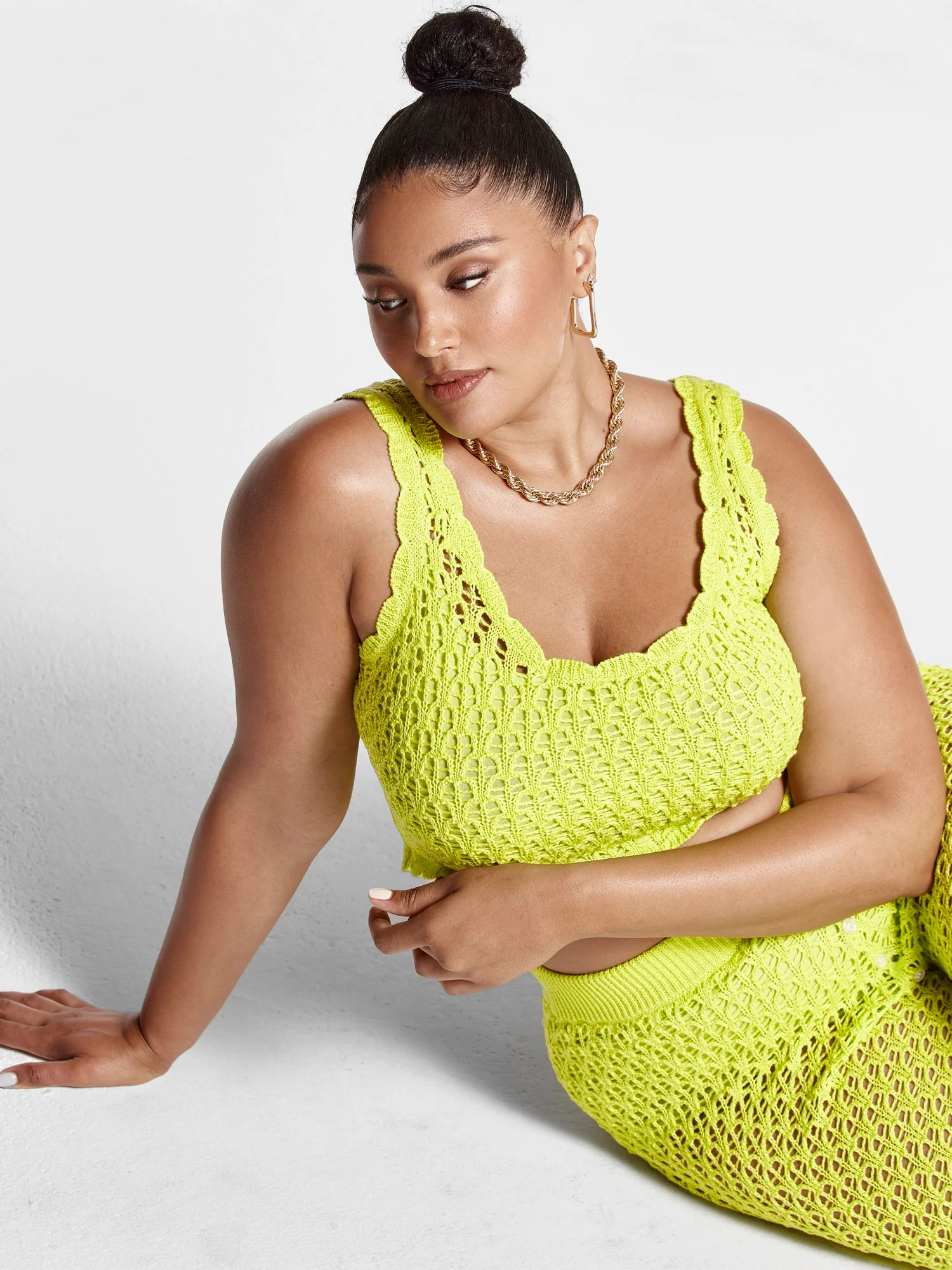 Vonetta Crochet Tank Top - Image 4