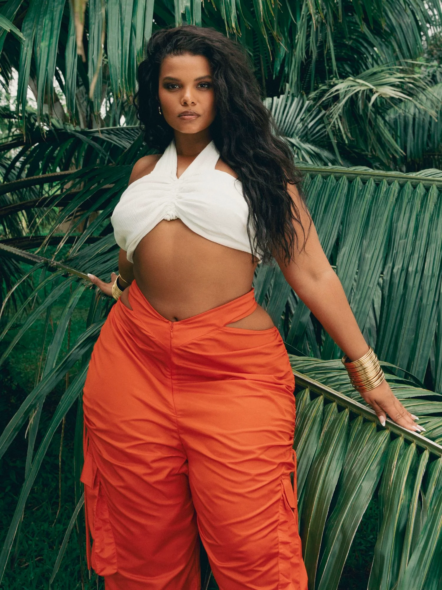 Zaria V-Waistband Cargo Jogger Pants - Leslie Sidora x FTF - Image 8