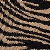 Zebra Print Flare Leg Sweater Pants - Image 5