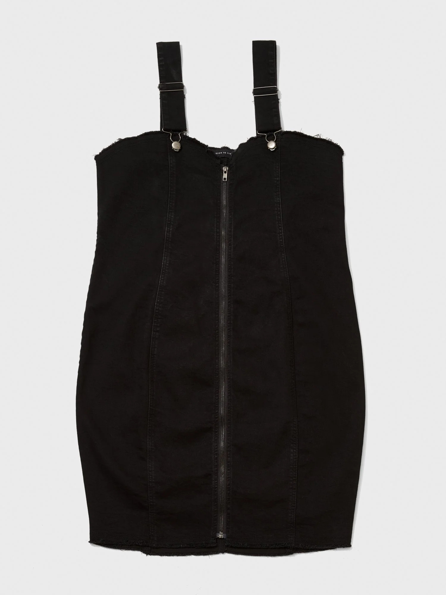 Zoey Overall Denim Dress - Image 3