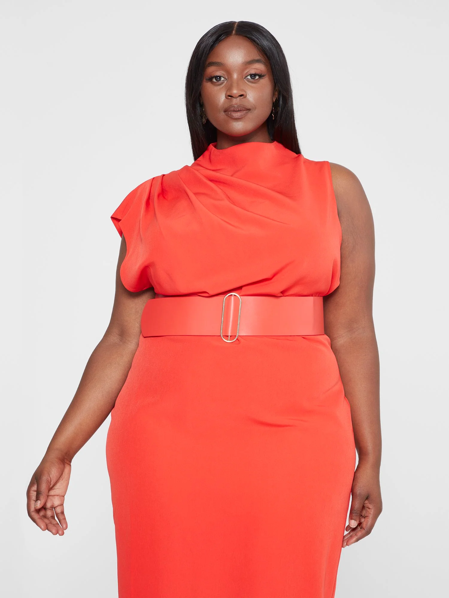 Sarai Belted Column Maxi Dress - Gabi Fresh x FTF - Image 3