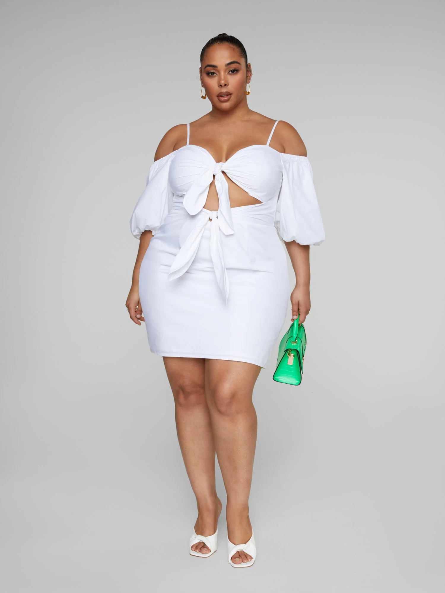 Siara Double Tie Front Dress - Image 3