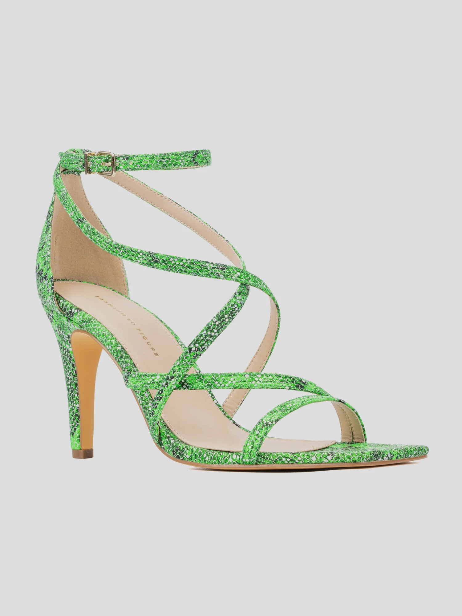 Stella Wide Width Strappy Heels - Image 13