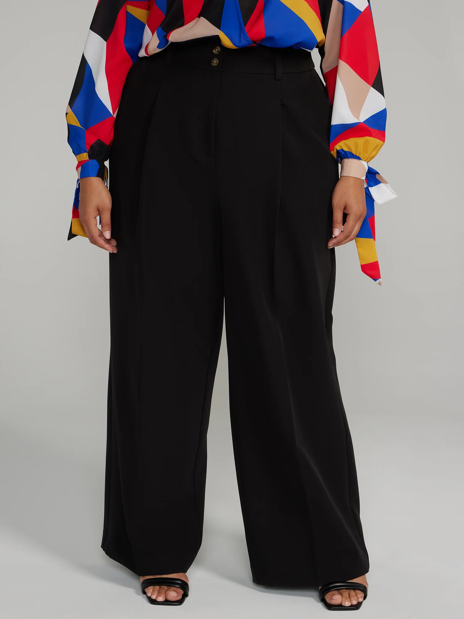 The Denise High Rise Wide-Leg Pants - Tall Inseam