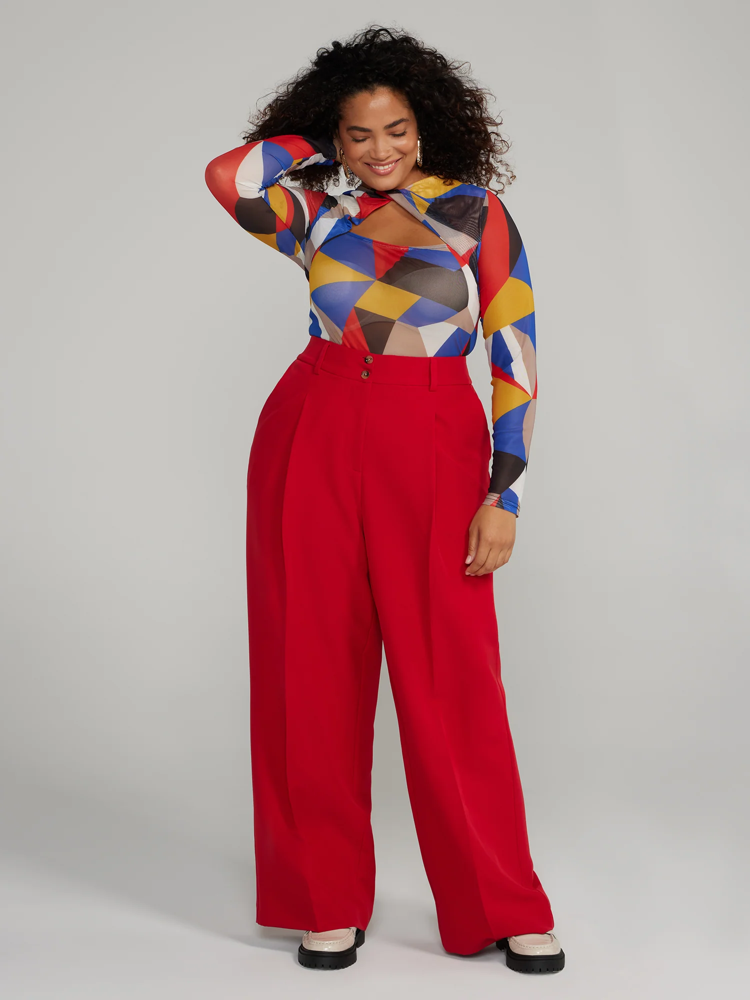 The Denise High Rise Wide-Leg Pants - Tall Inseam - Image 10