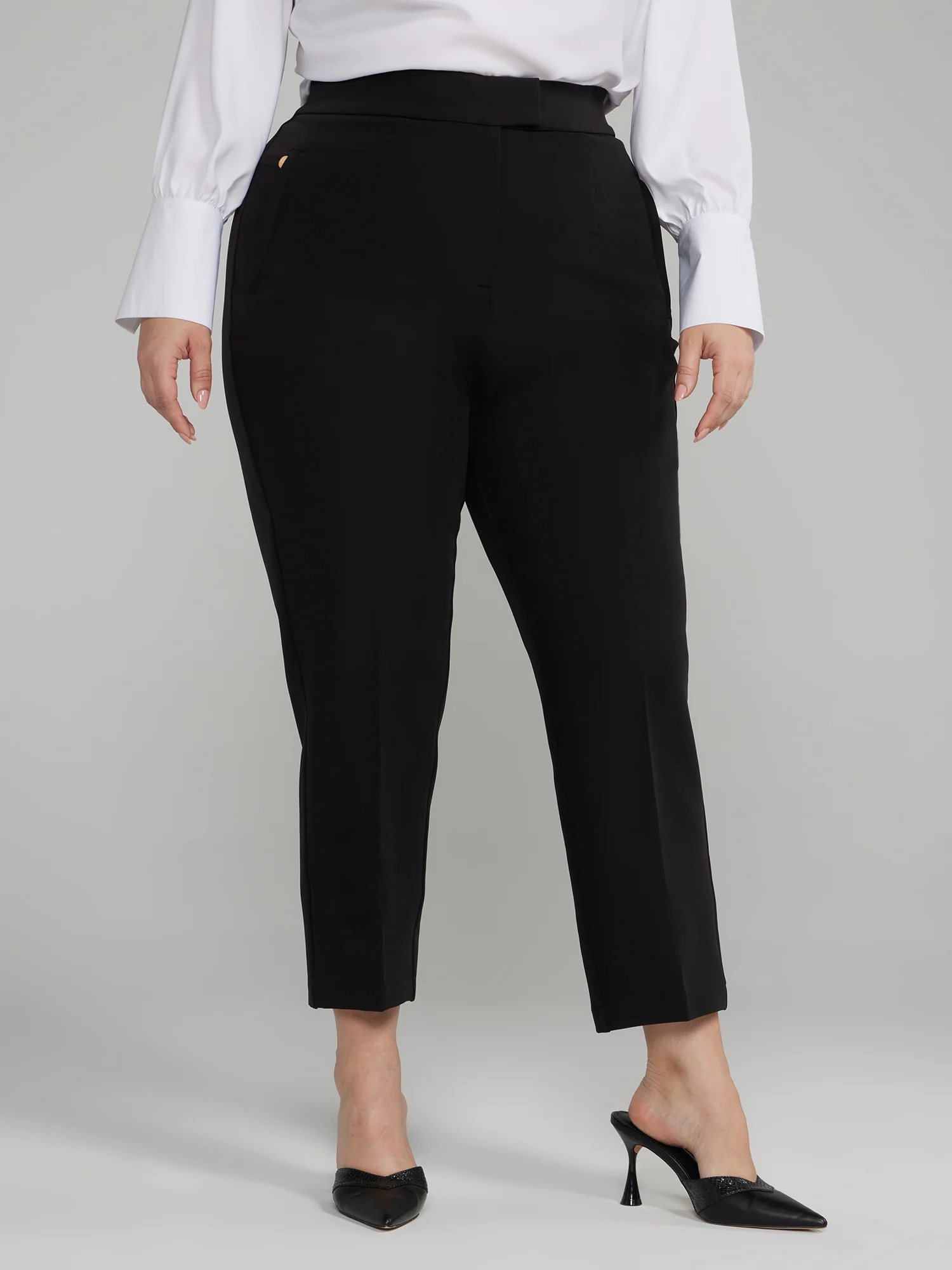 The Liris High Rise Tapered Leg Pants - Tall Length