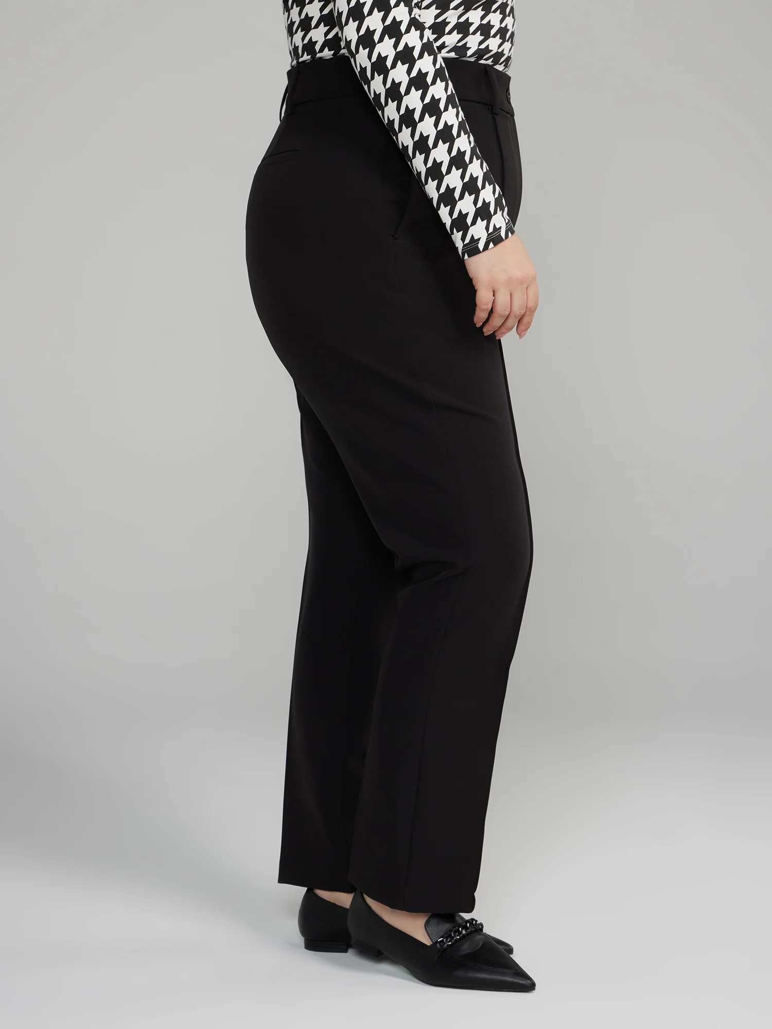 The Paloma High Rise Straight-Leg Pants - Short Length - Image 2