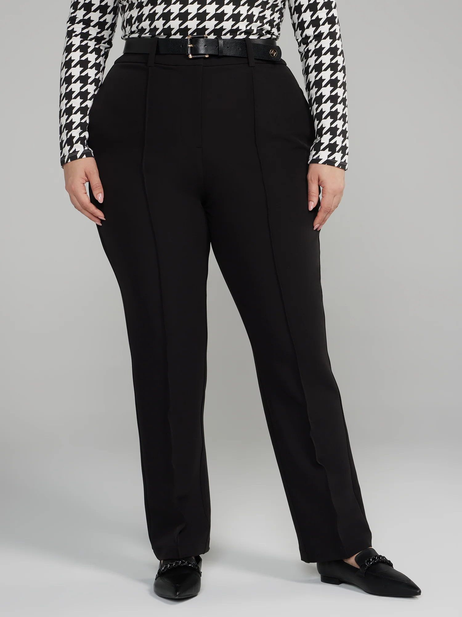 The Paloma High Rise Straight-Leg Pants - Tall Length