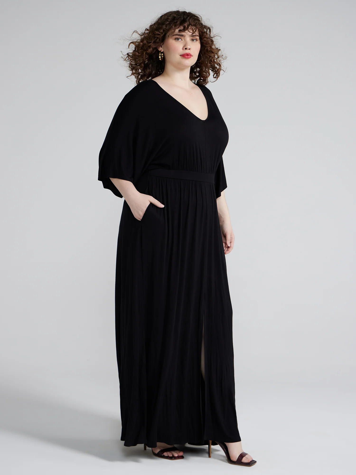 The Perfect V-Neck Maxi Dress - Image 2