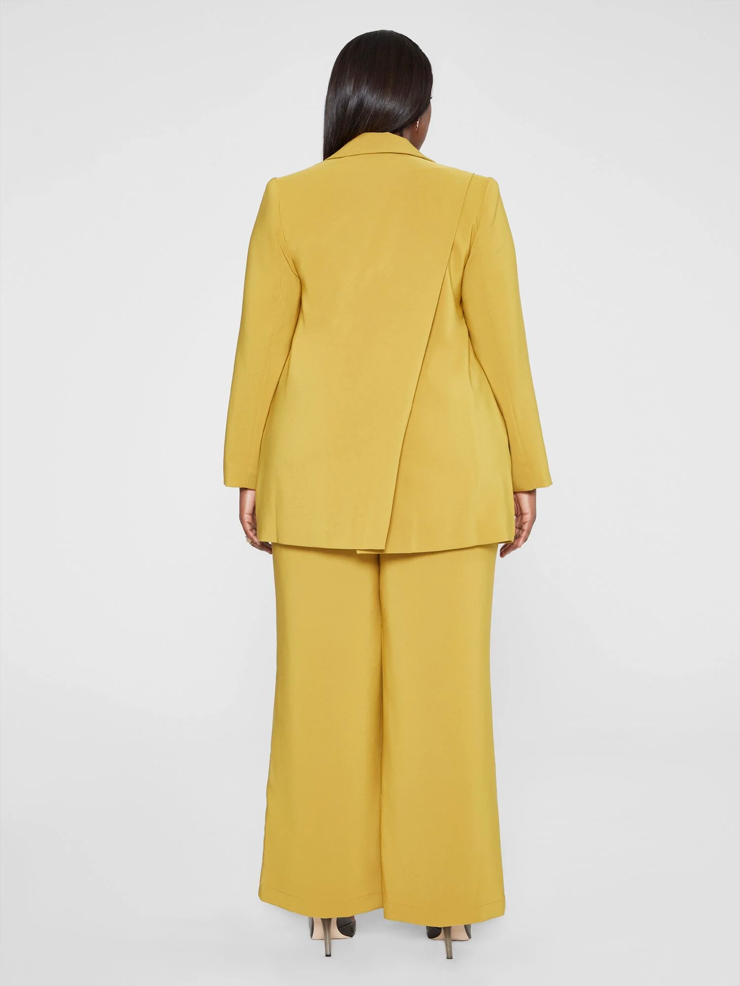 Zoe Asymmetrical Split Back Blazer - Gabi Fresh X FTF - Image 4